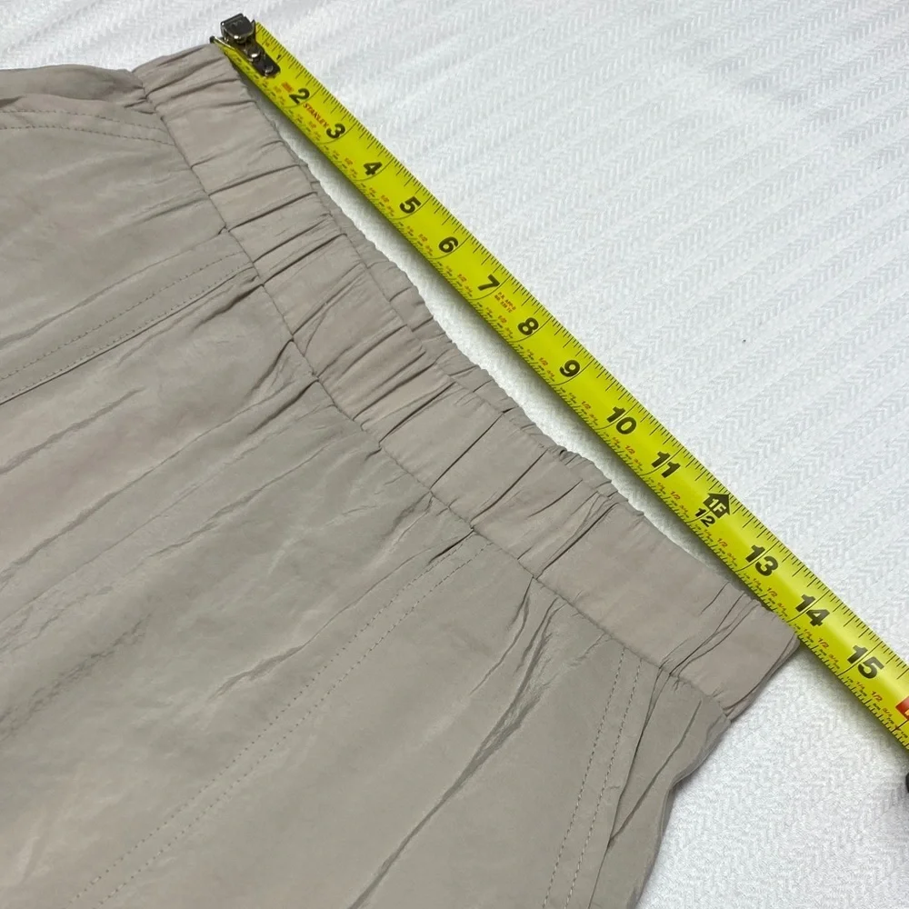 Parfois Wide Leg Pants | Neutral Minimalist Modal Blend | NWT M/L